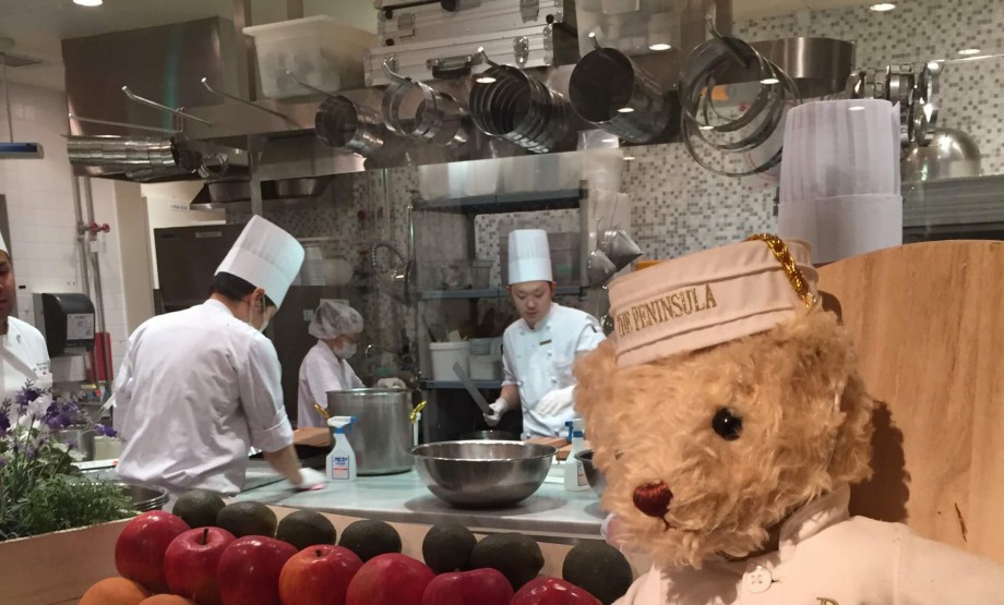 ペニンシュラの厨房